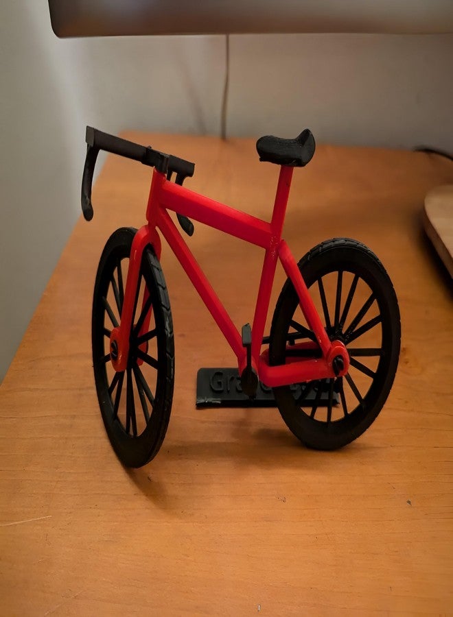 3D CRAFT Decorative Plastic Bicycle Model,Puzzle, Multicolor - Image 5